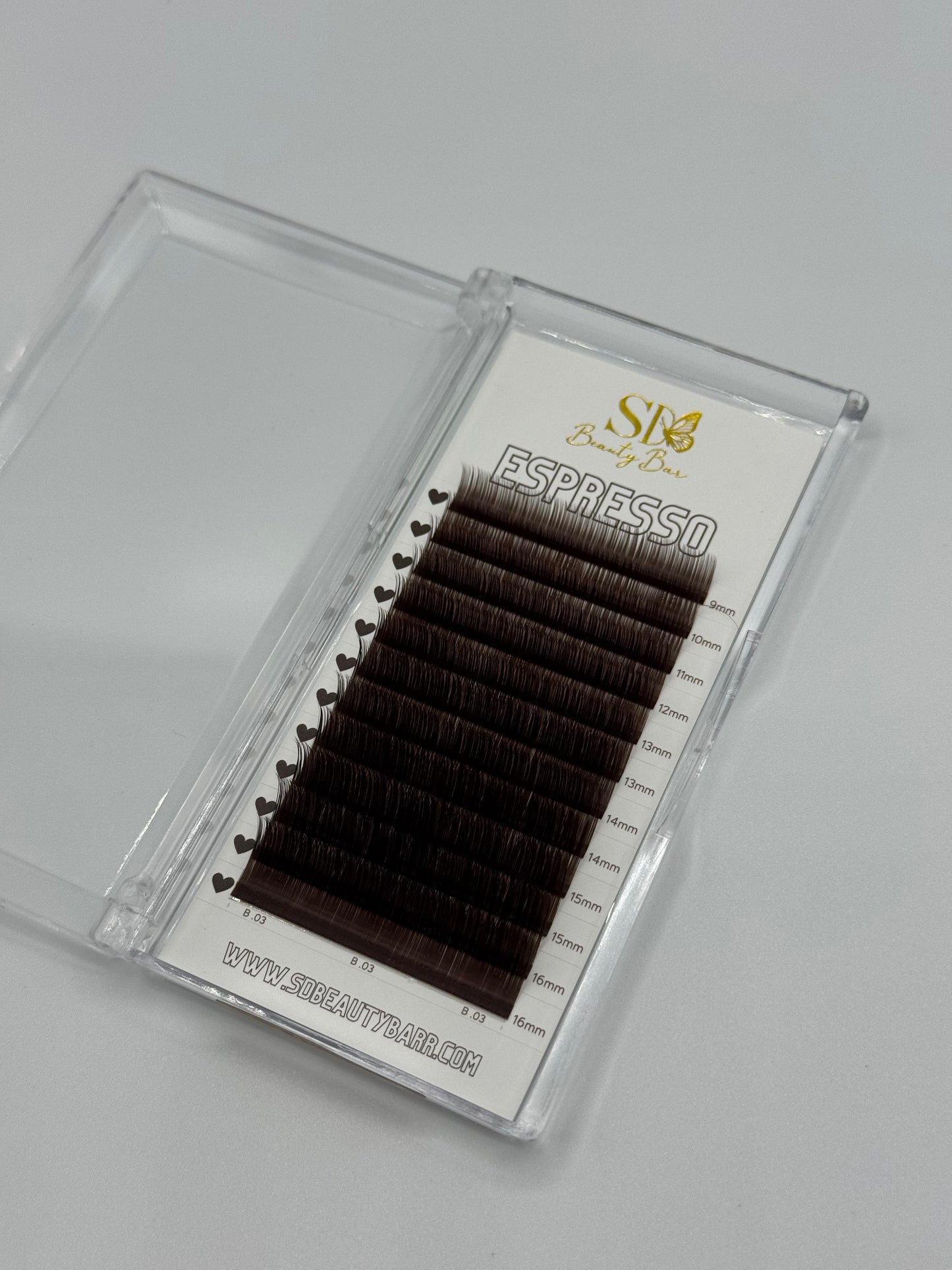 0.03 Espresso Brown Trays