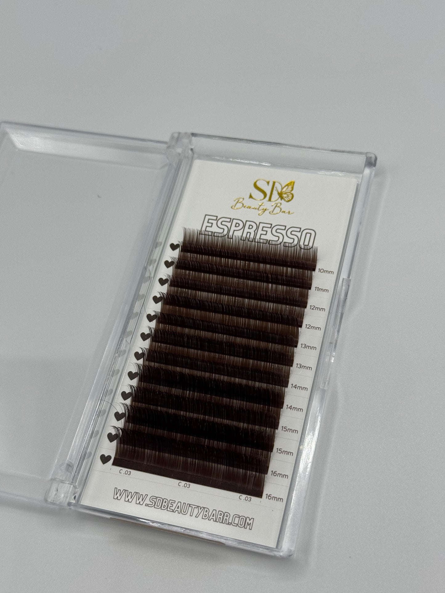 0.03 Espresso Brown Trays